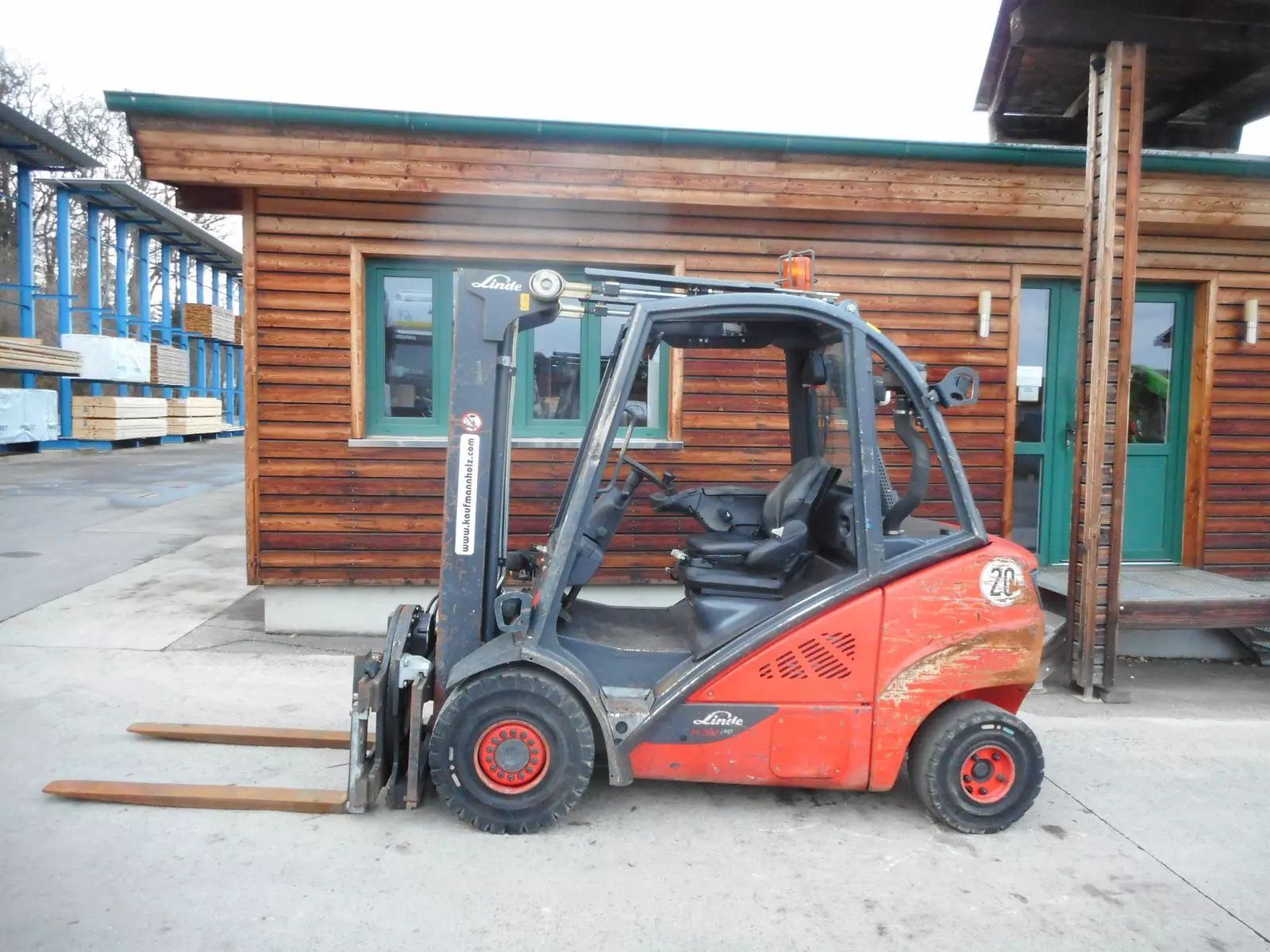 Linde h30d-02 evo triplex 4,8m + drehgerät Chariot élévateur 12 900 €
