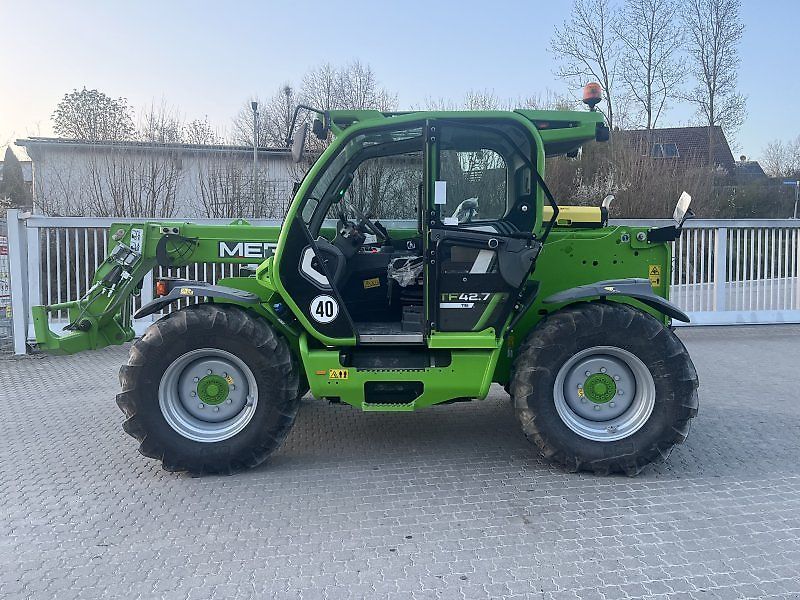 E-FARM: Merlo tf 42.7-116 - Chargeur télescopique  - id AIYPVN2 - Année: 2023 - Lecture du nombre d'heure: 113,Puissance du moteur (chevaux): 116,Allemagne