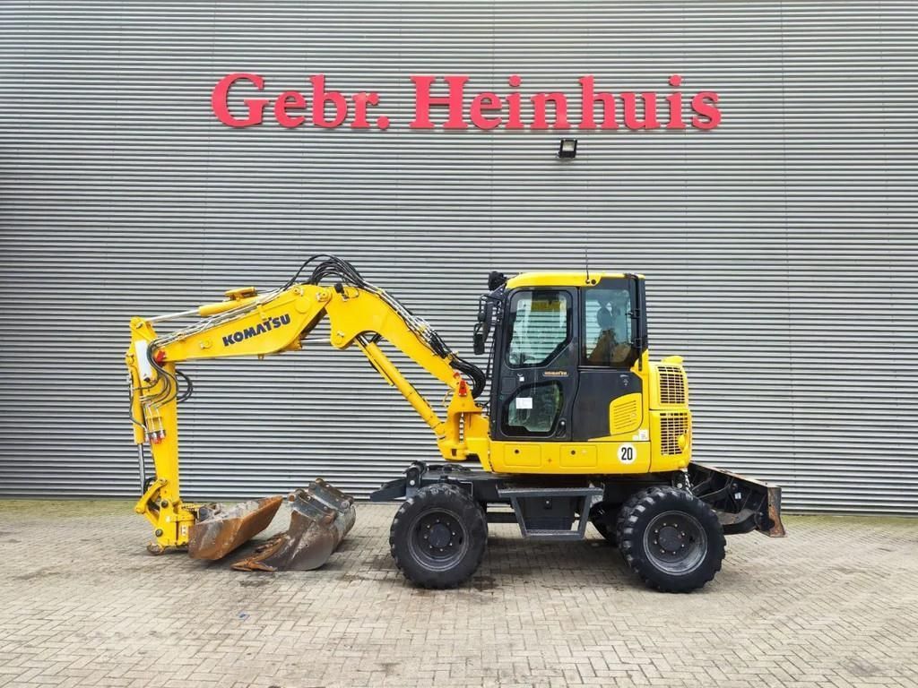 KOMATSU pw 98 mr-10 Τροχοφόρος εκσκαφέας 63.000 €