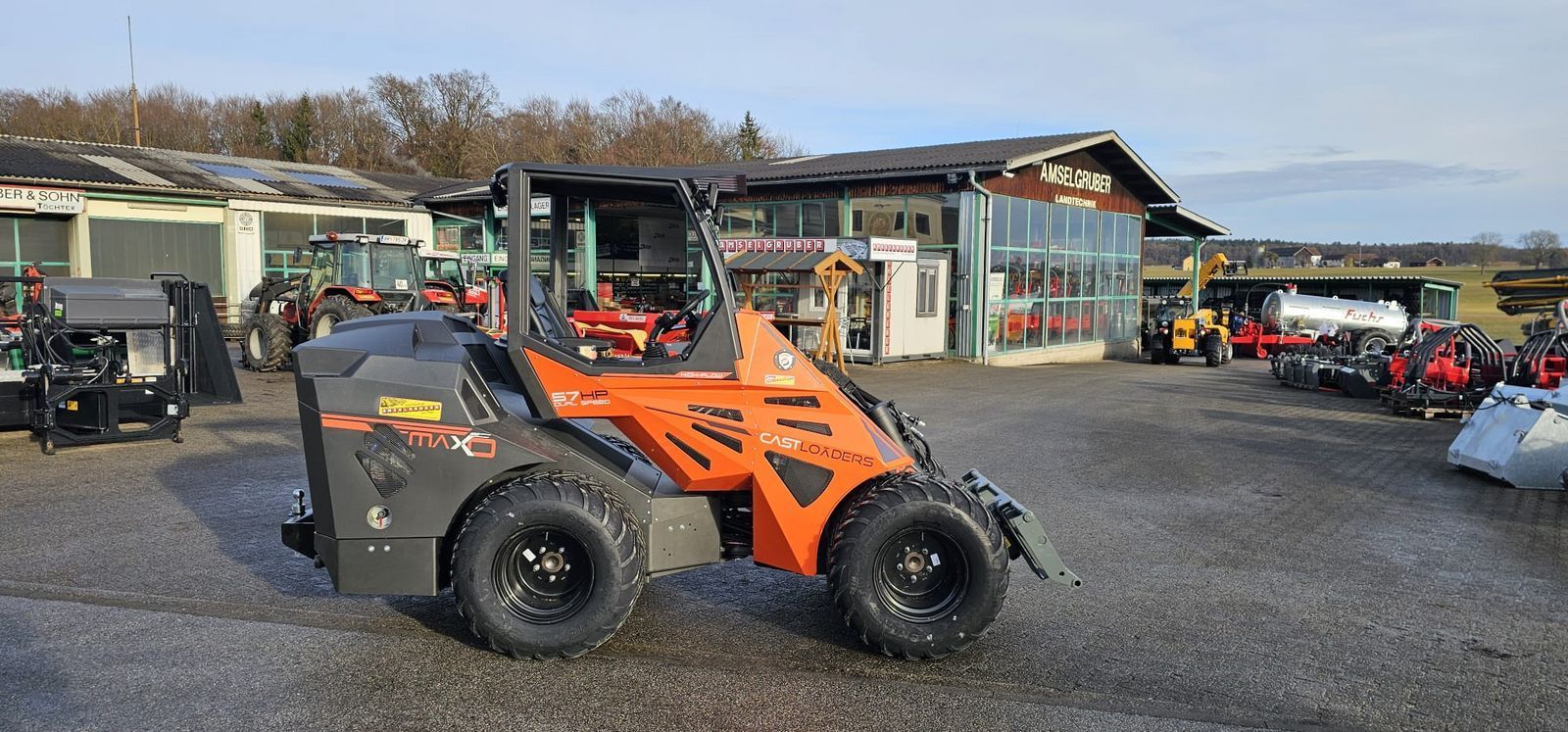 Case IH maxo carbon dual-speed top aktion Ładowarka kołowa