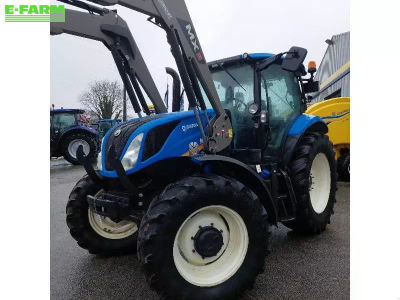 E-FARM: New Holland T6.145 - Τρακτέρ - id 4NV2UXU - 63.000 € - Χρονία: 2019 - Μετρητής ωρών: 4.510,Ισχύς κινητήρα: 125,Γαλλία