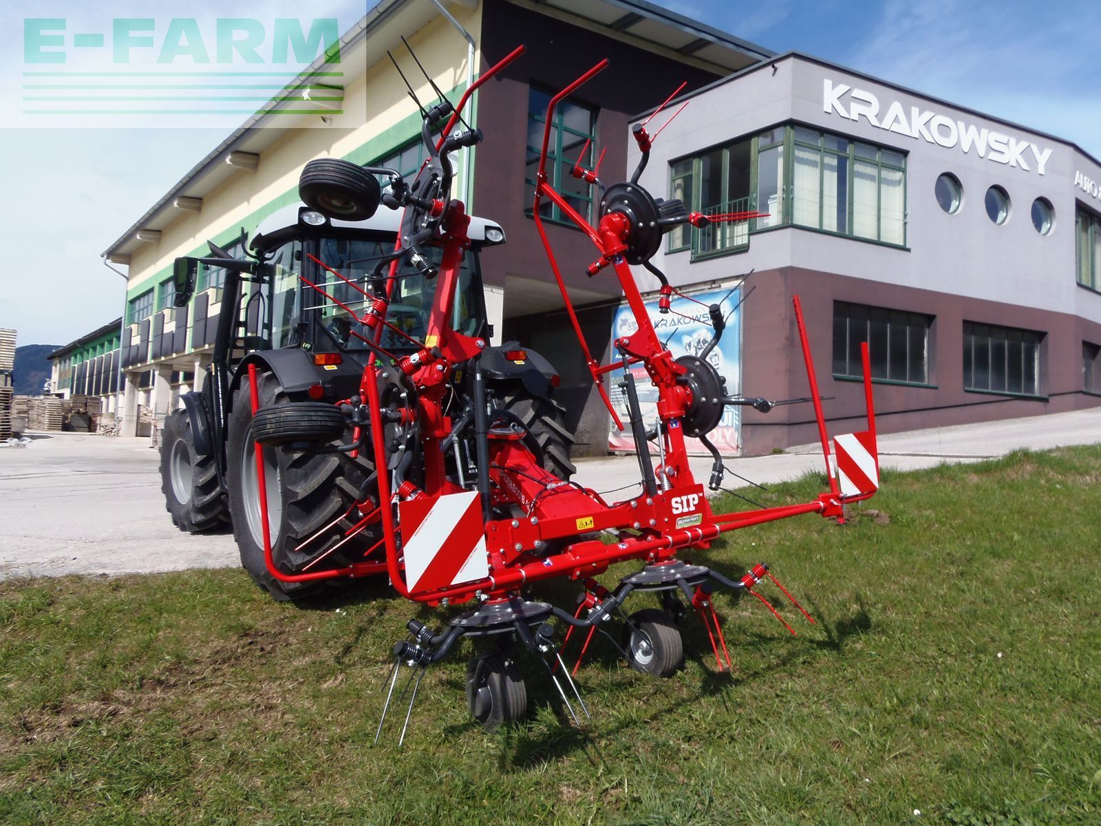 SIP spider 600 / 6 alp Karuzelowy przetrząsacz do siana 9725 €