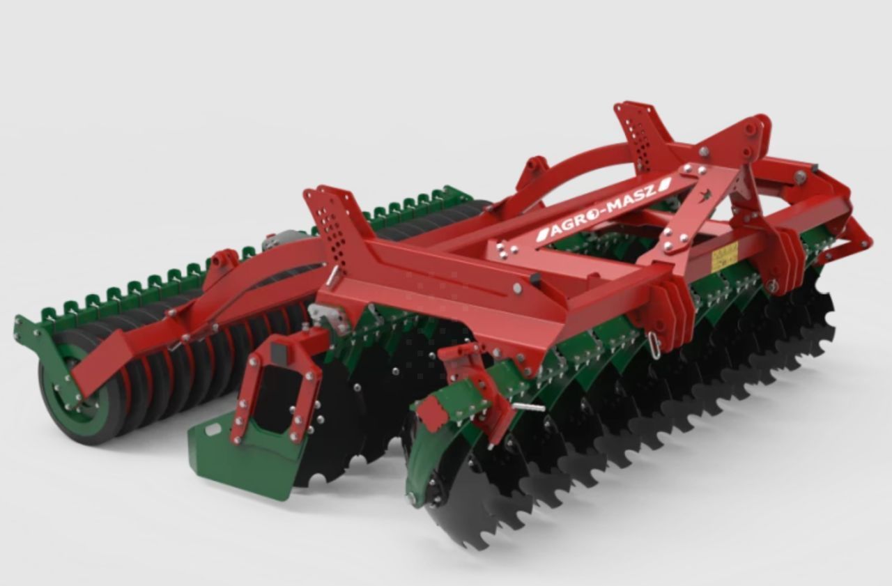 AGRO-MASZ déchaumeur à disques agro-masz bt 3,5 m — fixe porté Cultivator