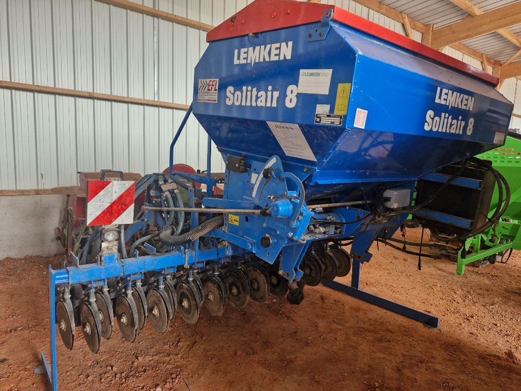 E-FARM: Lemken ZIRKON 8/309 plus solitair 8 - Drillkombination - id 4SSDYCE - 16.000 € - Baujahr: 2002 - Frankreich
