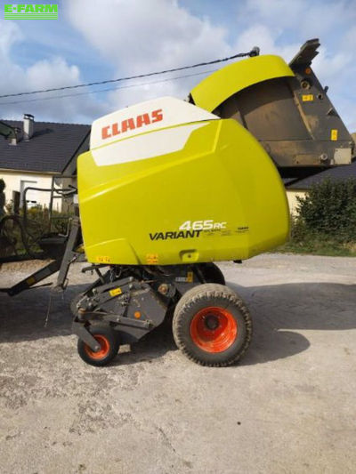 E-FARM: Claas variant 465 rc - Baler - id 7ZK7RR2 - €30,000 - Year of construction: 2017 - Total number of bales produced: 10,200,France