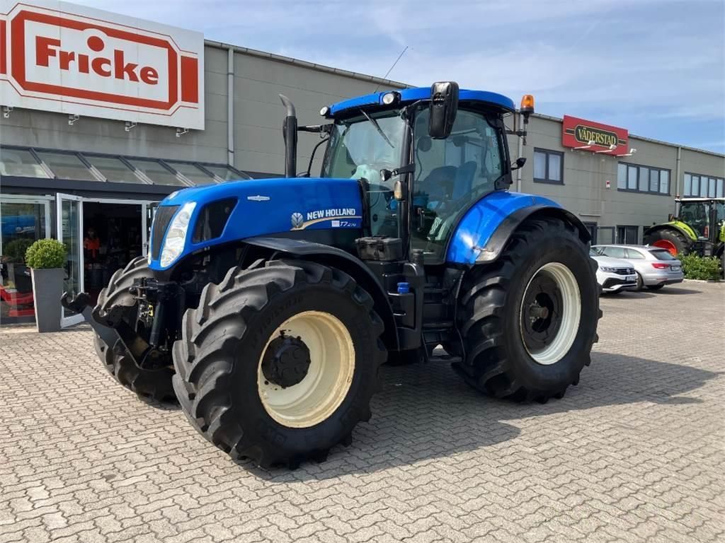 E-FARM: New Holland T7.270 - Tractor - id P2XZLKK - 64.550 EUR - Anul: 2015 - Citeste ore: 8.345,Muterea motorului: 270,Germania