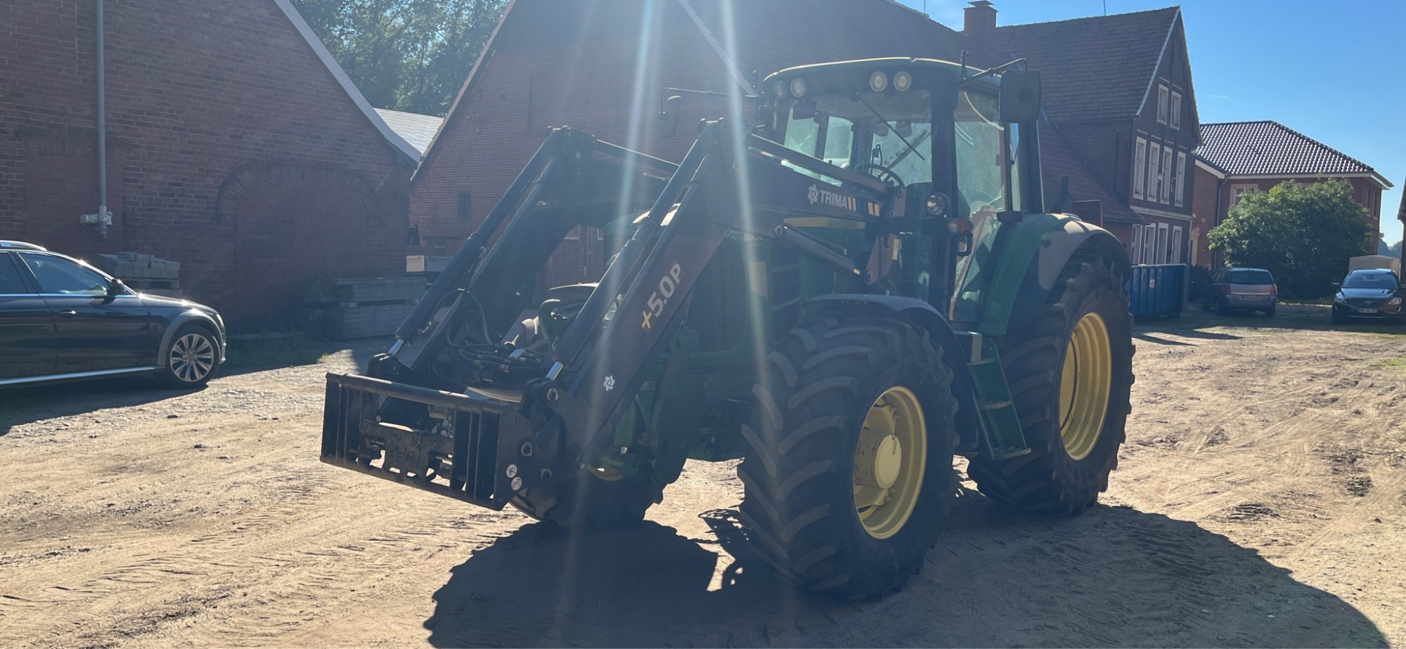 John Deere 6930 tractor €75,000