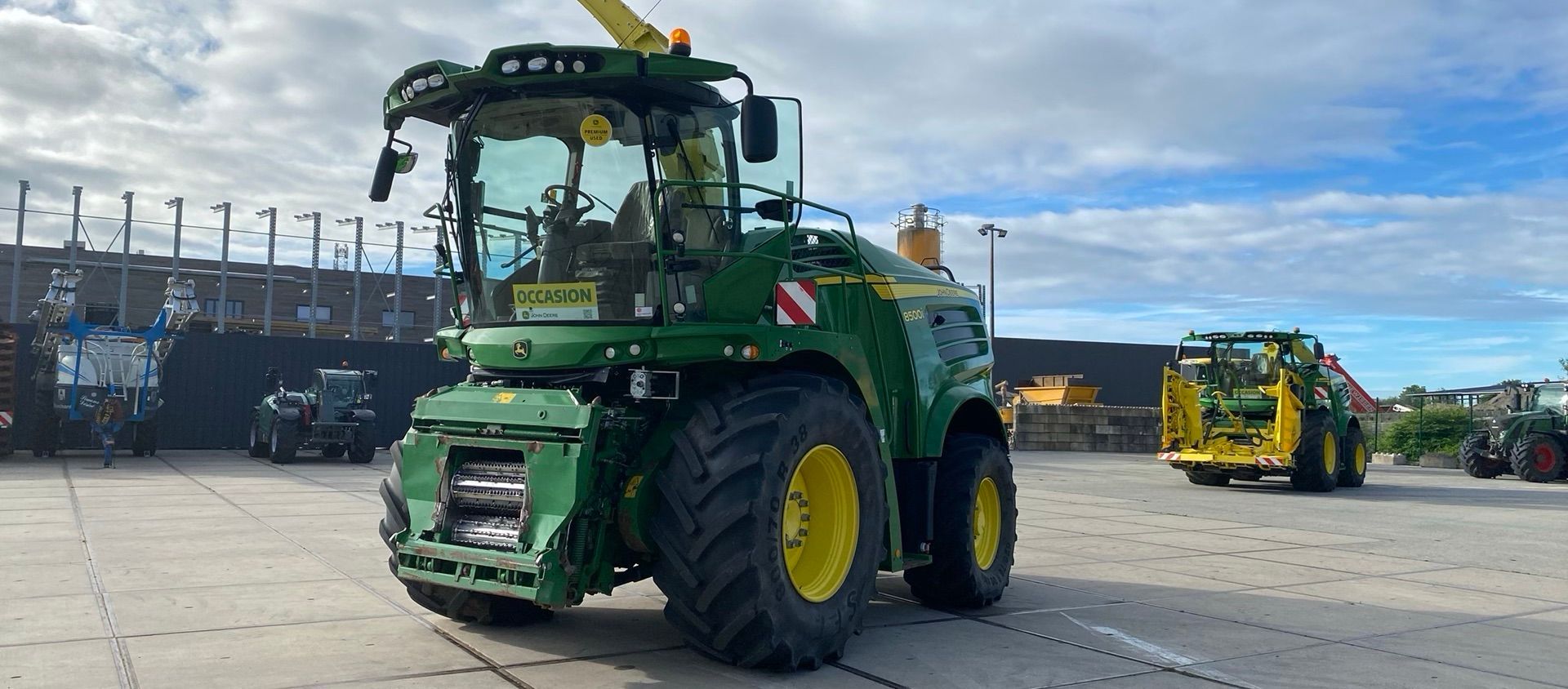 John Deere 8500 Self propelled forage harvester €143,000