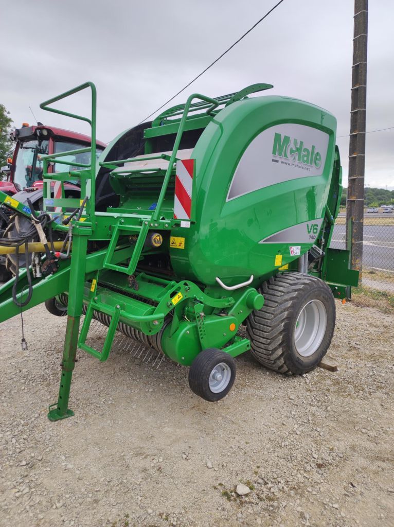 E-FARM: McHale v6.740 mk4 - Empacadora - id L2AGSUF - 35.000 € - Año: 2022 - Las balas producidas: 9400,Francia