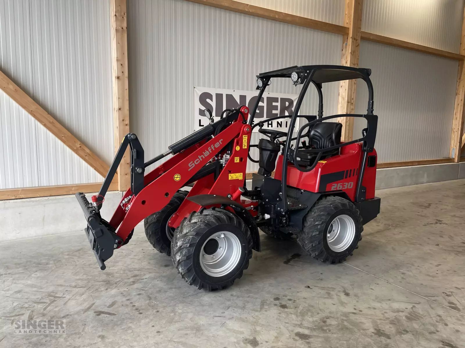 E-FARM: Schäffer 2630 - Wheel loader - id GRYKGKR - €35,798 - Year of construction: 2024 - Engine hours: 5,Engine power (HP): 25,Germany