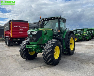 E-FARM: John Deere 6210 R - Tractor - id YALLPUX - €70,000 - Year of construction: 2014 - Engine hours: 9,050,Engine power (HP): 250,Italy