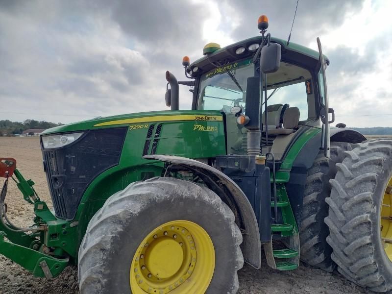 E-FARM: John Deere 7290 R - Tractor - id VE5WQLM - 112.000 € - Año: 2015 - Horas: 3950,Potencia del motor: 290,Francia