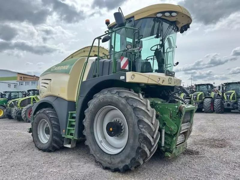 E-FARM: Krone BiG X 580 - Self propelled forage harvester - id 7PJEMK9 - Year of construction: 2017 - Engine hours: 3,373,Engine power (HP): 585,Germany