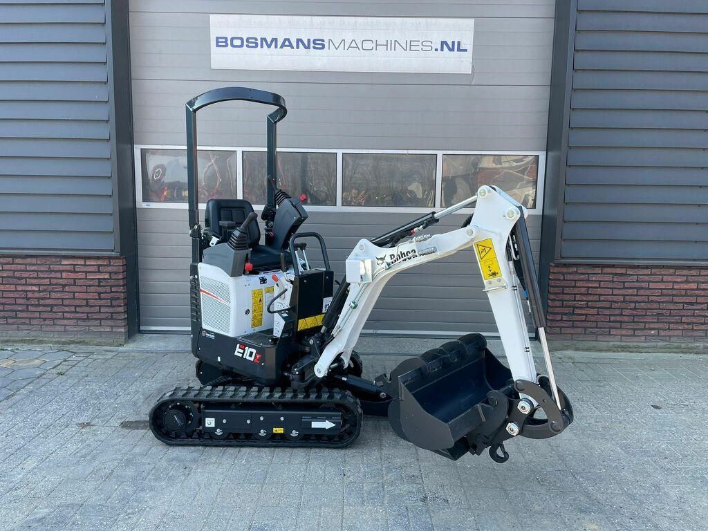 Bobcat e10 z minigraver nieuw sloop / sorteer functie hyd Minibagger 22.095 €