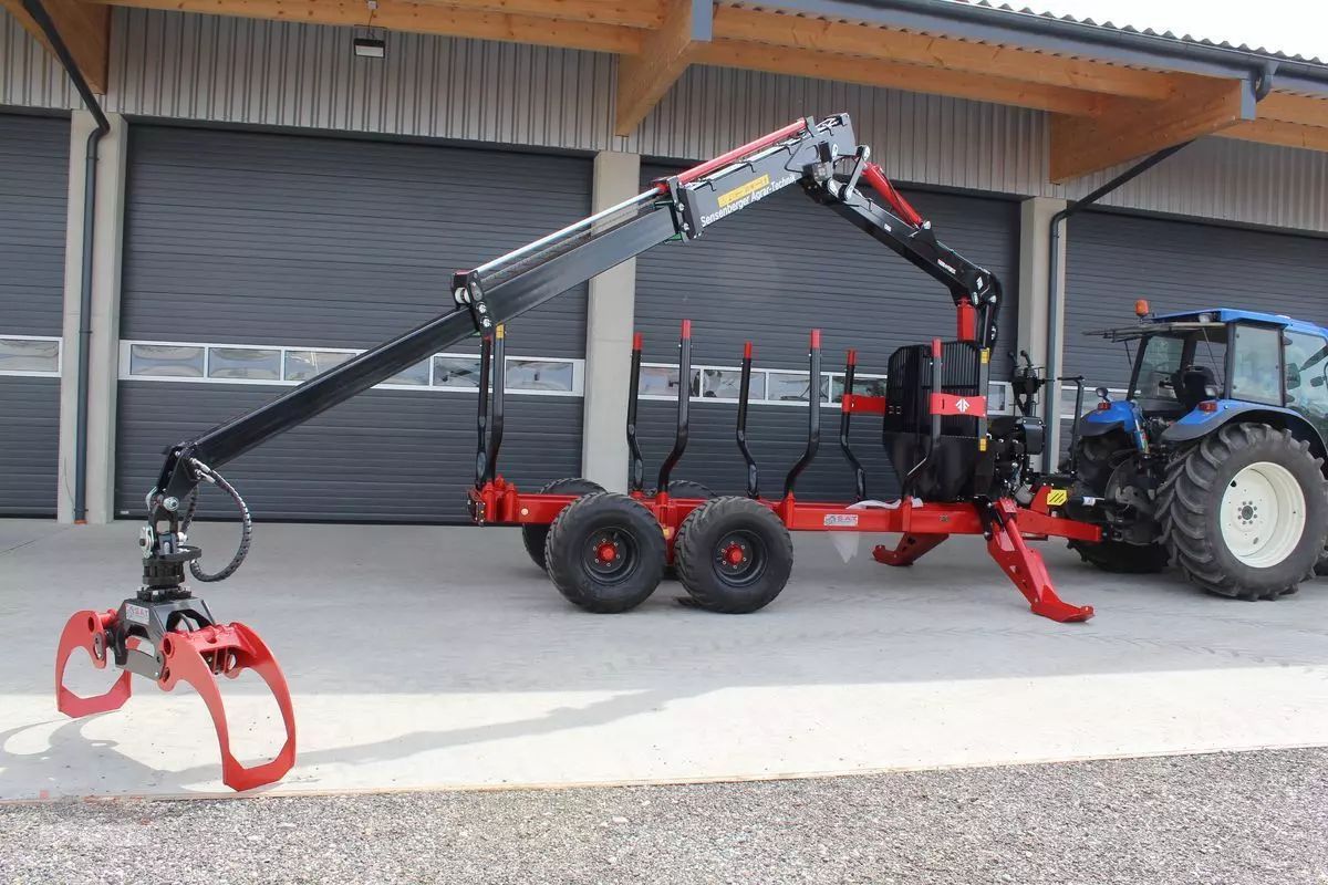 E-FARM: FARMI neu-farmi ft 12-cr 69- 8,50m kran - Forestry trailer - id UCIRKXG - €39,917 - Austria
