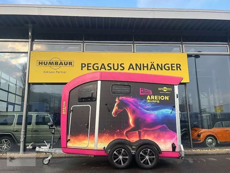 E-FARM: Humbaur areion shape 2,4t 2-pferdeanhänger neu - Trailer - id XWXNKBV - €12,856 - Year of construction: 2025 - Germany