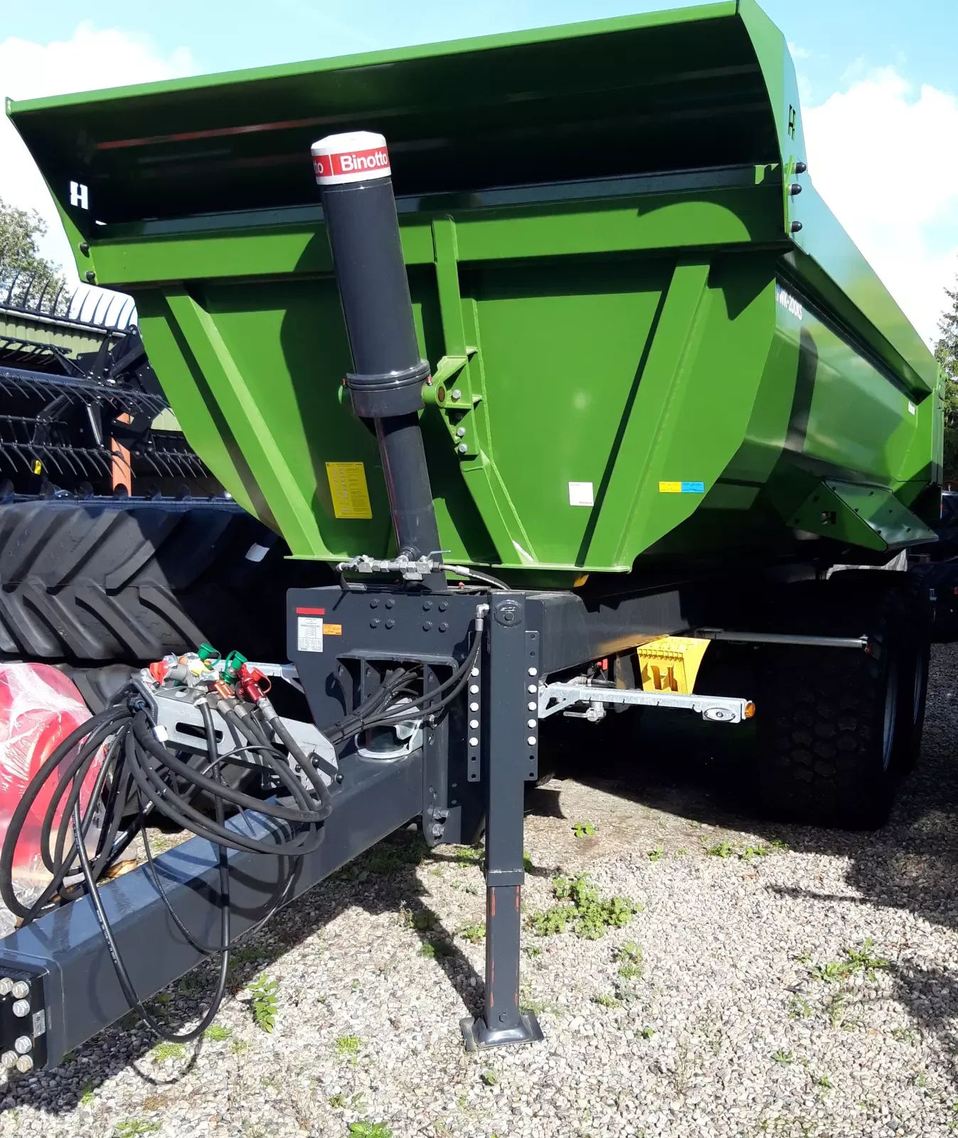 E-FARM: Reisch RTWK-200KS.550 - Basculantă - id EFMCJMC - 34.950 EUR - Anul: 2023 - Germania