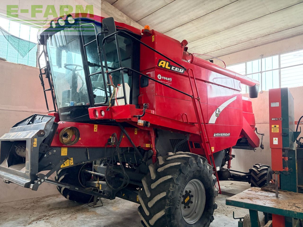 Laverda AL rev Mietitrebbia 87.000 €