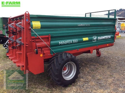 E-FARM: Farmtech minifex 550 - Manure and compost spreader - id QHM4HFZ - €16,583 - Year of construction: 2023 - Austria