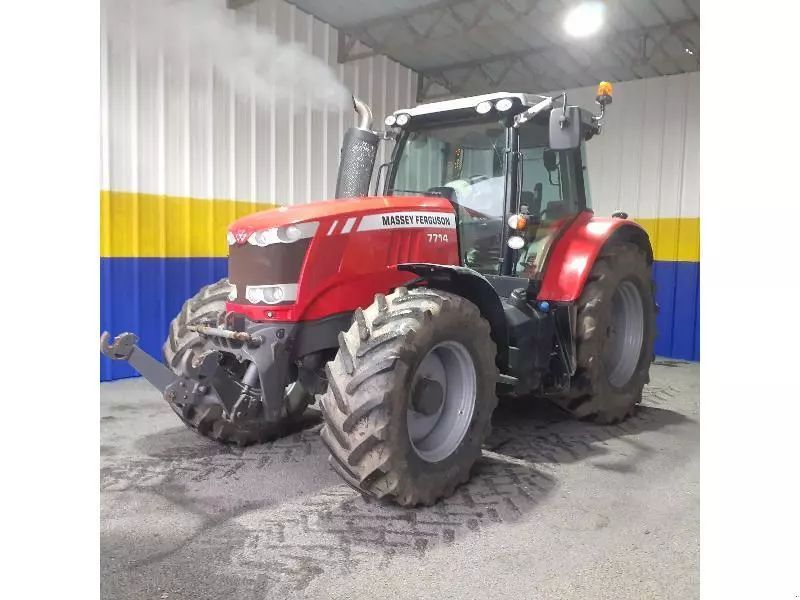 E-FARM: Massey Ferguson 7714 - Tracteur - id QJ6UC33 - 60 000 € - Année: 2017 - Lecture du nombre d'heure: 4 435,Puissance du moteur (chevaux): 140,France