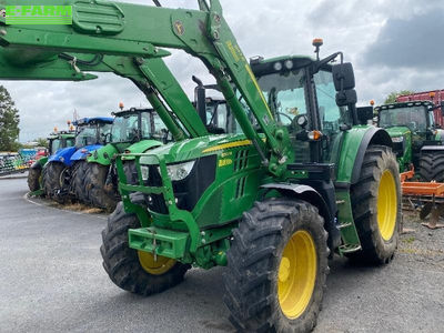 E-FARM: John Deere 6110 M - Τρακτέρ - id B3Q3GVY - 65.000 € - Χρονία: 2019 - Μετρητής ωρών: 4.500,Ισχύς κινητήρα: 110,Γαλλία