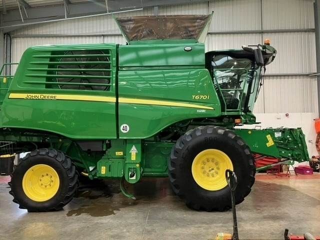 E-FARM: John Deere T670 - Mähdrescher - id LJV1JXD - 292.562 € - Baujahr: 2023 - Abgelesene Motorstunden: 313,Vereinigtes Königreich