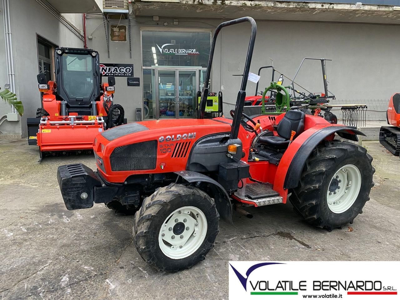 E-FARM: Goldoni star 100 - Tractor - id NV2VFED - 19.500 € - Año: 2016 - Horas: 20,Potencia del motor: 100,Italia