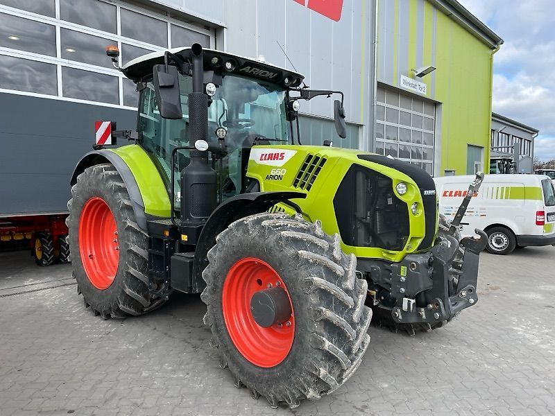 E-FARM: Claas Trion 660 - Trattore - id MFWSXFX - 133.000 € - Anno di costruzione: 2023 - Ore: 676,Potenza del motore: 205,Germania