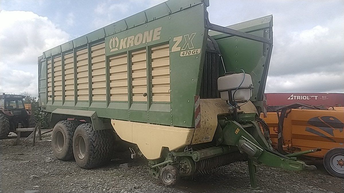 E-FARM: Krone ZX 470 GL - Remorque - id T5UEJXL - 89 000 € - Année: 2020 - France