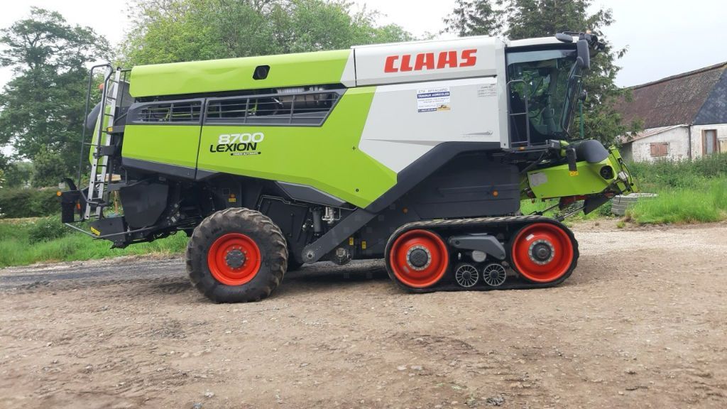 E-FARM: Claas 8700 tt cemos 4x4 - Mejetærsker - id ATYUGGK - Produktionsår: 2021 - Motortimer: 1.710,Motoreffekt (HP): 585,Frankrig