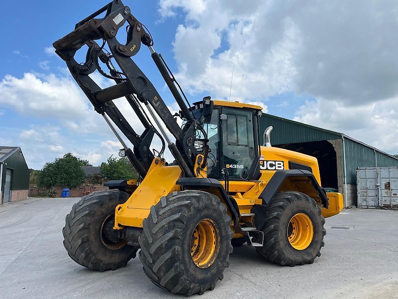 E-FARM: JCB 435s - Wheel loader - id CCKQYDK - Year of construction: 2018 - Engine hours: 5,489,United Kingdom