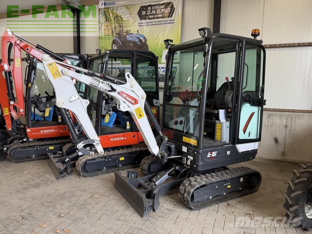 Bobcat e16 minigraver nieuw Mini excavator €27,950