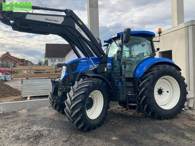 E-FARM: New Holland T7.200 - Tractor - id D774PTD - €78,000 - Year of construction: 2015 - Engine hours: 4,957,Engine power (HP): 190,Germany