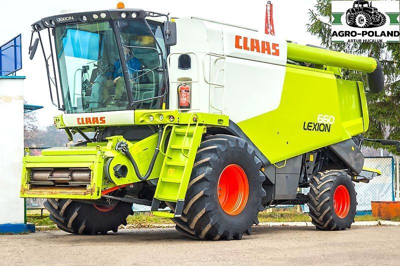 Claas Lexion 660 Kombajn zbożowy 117 500 €