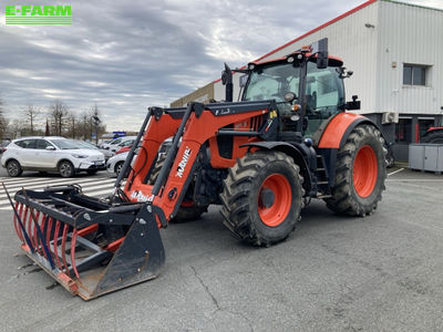 E-FARM: Kubota M7151 - Tractor - id UWJJ3EA - €62,000 - Year of construction: 2017 - Engine hours: 3,155,Engine power (HP): 150,France