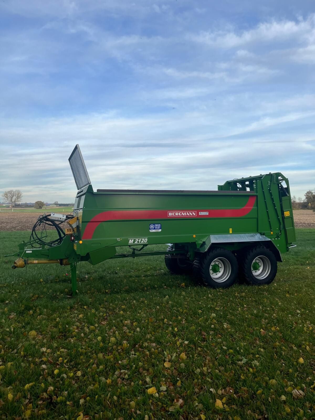 Bergmann Manure and compost spreader €45,000