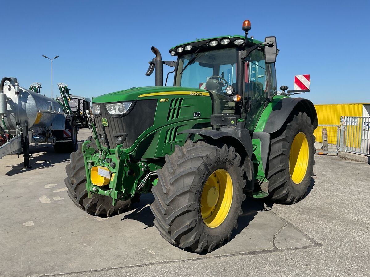 E-FARM: John Deere 6195 R - Tractor - id ENLCBNL - 124.917 EUR - Anul: 2021 - Citeste ore: 1.692,Muterea motorului: 195,Austria