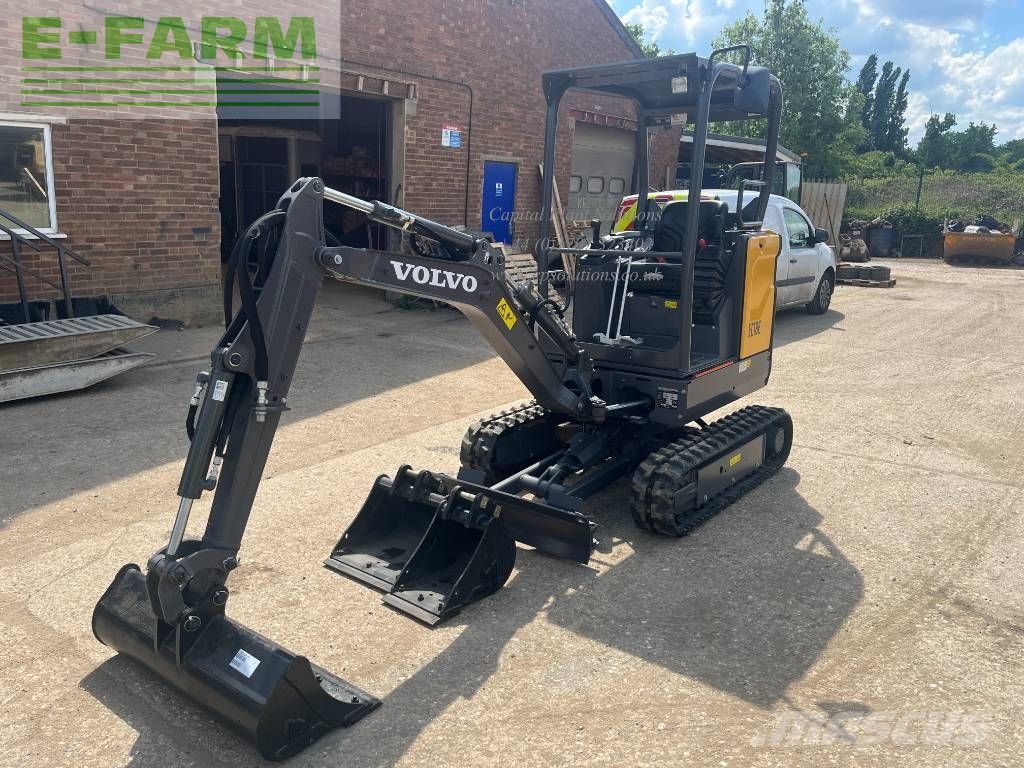 VOLVO ec 18 e Minikoparka 20 752 €