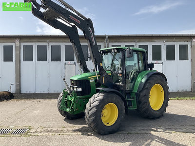 E-FARM: John Deere 6330 - Tractor - id I8XCLBU - €58,500 - Year of construction: 2013 - Engine hours: 7,014,Engine power (HP): 105,Germany