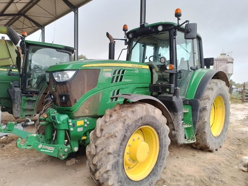 E-FARM: John Deere 6145 M - Tractor - id PMNAJNB - €70,000 - Year of construction: 2017 - Engine hours: 4,100,Engine power (HP): 145,France