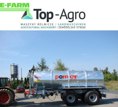 E-FARM: TOP-AGRO Pomot Güllefasswagen Tandem 10000L-20000L(GF-TD) - Fertiliser spreader - id 4U2GTYT - €18,600 - Year of construction: 2019