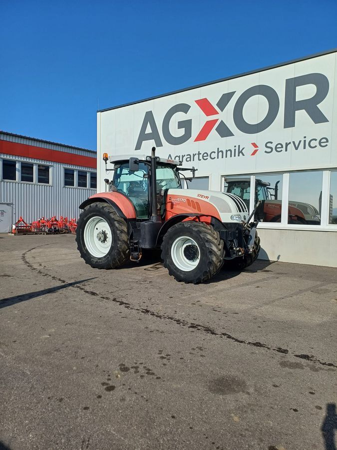 E-FARM: Steyr CVT 6170 - Traktor - id 6SBY9N8 - 72 500 EUR - Gyártási év: 2012 - Üzemóra (motor): 5682,Motor teljesítménye (LE): 167,Ausztria