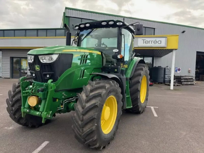 E-FARM: John Deere 6155 R - Tractor - id KN7IKJR - 85.000 EUR - Anul: 2017 - Citeste ore: 3.240,Muterea motorului: 155,Franța