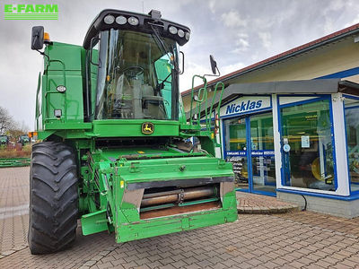 E-FARM: John Deere T 560 i HM - Combine harvester - id PZPPWPG - €108,824 - Year of construction: 2007 - Engine hours: 2,606,Engine power (HP): 377,Germany