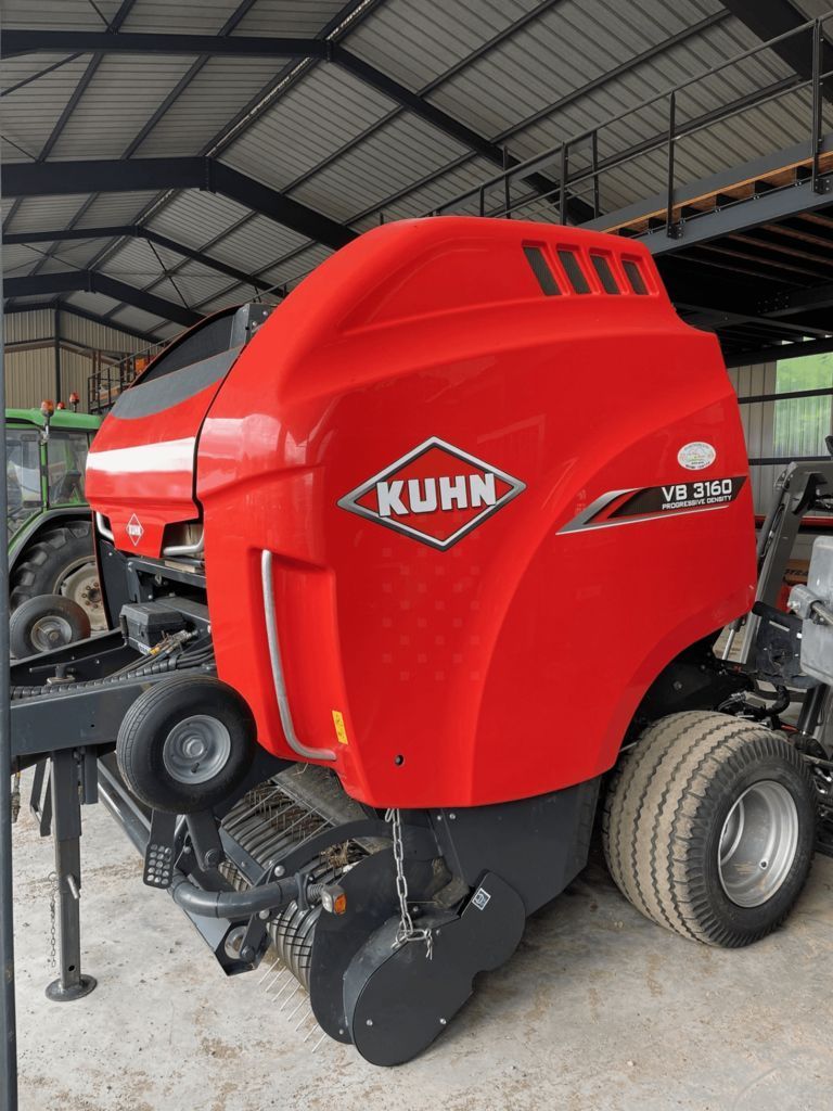 E-FARM: Kuhn VB 3160 - Балопреса - id ABJDG6Y - 31 000 € - Година на построяване: 2019 - Общ брой произведени бали: 10 846,Франция