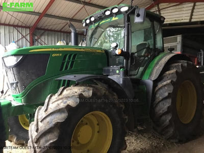 E-FARM: John Deere 6195 R - Τρακτέρ - id VDBHSKZ - 92.000 € - Χρονία: 2017 - Μετρητής ωρών: 3.800,Ισχύς κινητήρα: 195,Γαλλία