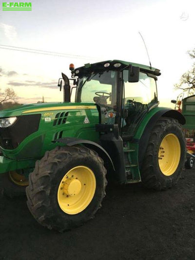 E-FARM: John Deere 6150 R - Τρακτέρ - id NDLQDWP - 65.000 € - Χρονία: 2014 - Μετρητής ωρών: 3.813,Ισχύς κινητήρα: 147,51,Λιθουανία