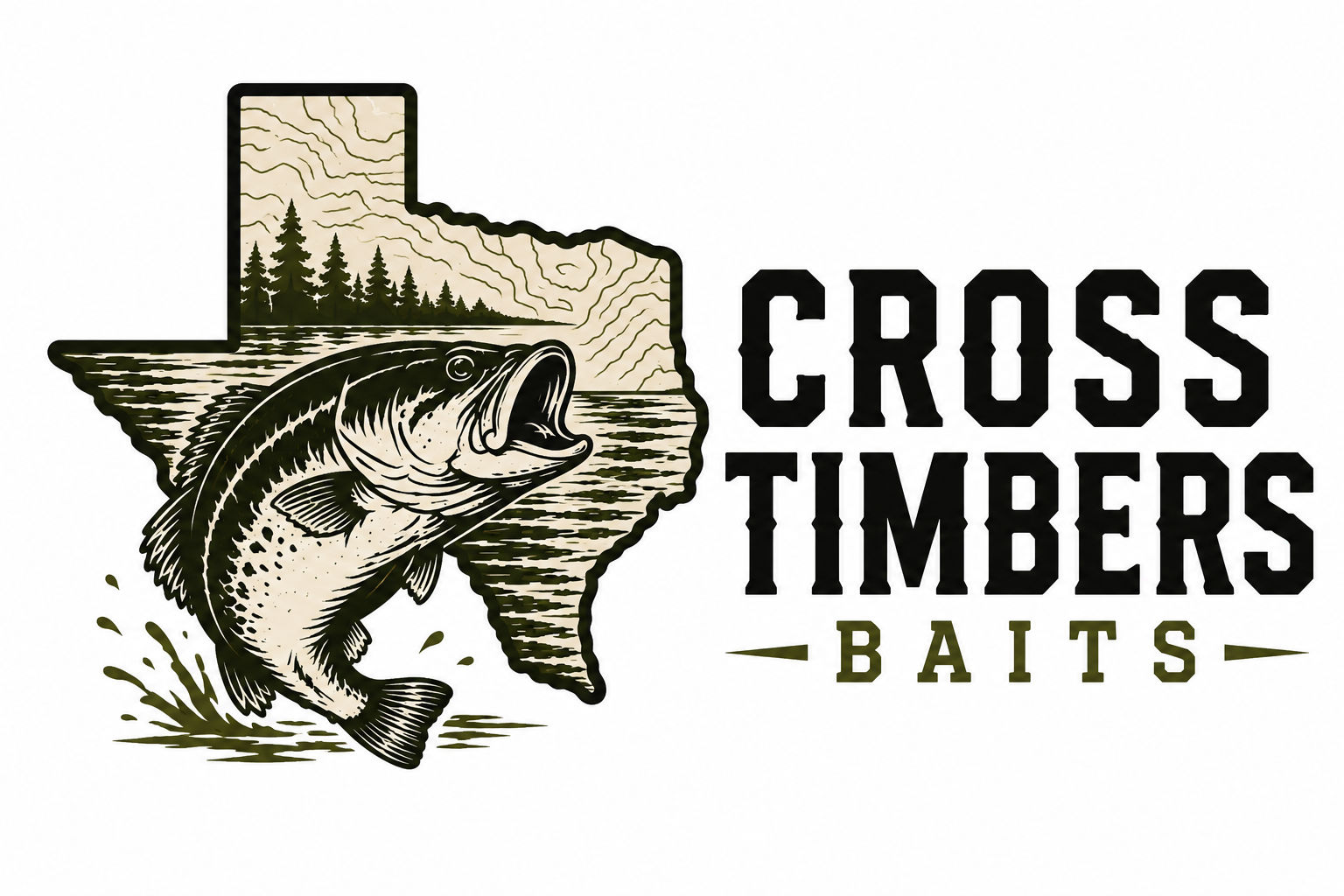 Cross Timbers Bait Company logo