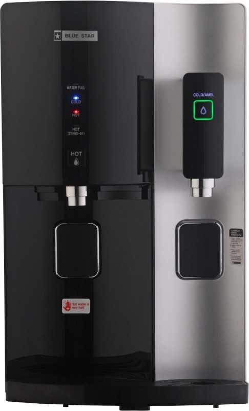 Blue Star Stella RO+UV 8.2 L RO + UV Water Purifier(Black)