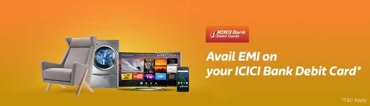 Icici Debit Card Emi On Flipkart